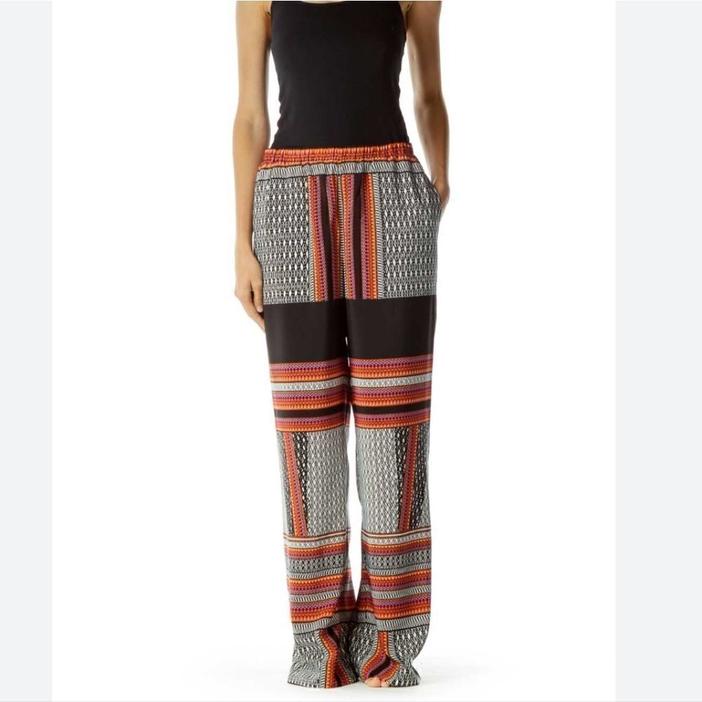 Philosophy Womens Wide Leg Printed Lounge Pants Size Small